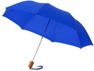20" Oho-sateenvarjo, taitettava, kuninkaallinen liikelahja logopainatuksella